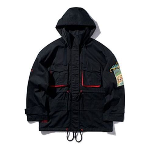 Li-Ning x Disney Casual Jacket 'Black Red' AFDQ101-2