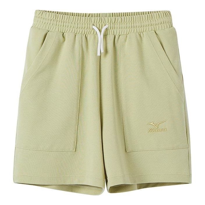 (GS) Mizuno Logo Sportwear Shorts 'Brown' 32CF3456