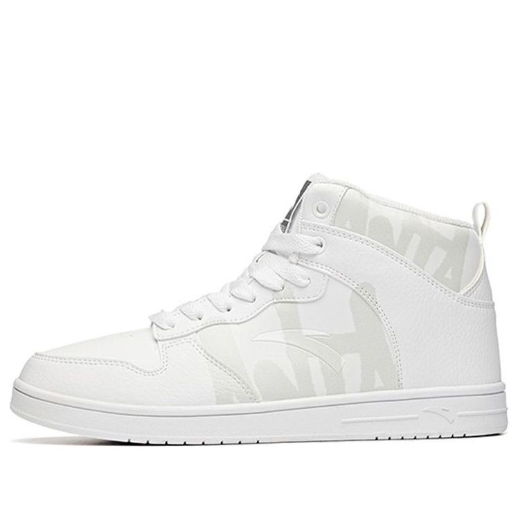 (WMNS) ANTA Life Series Sneakers High 'Clean White' 92648060-11