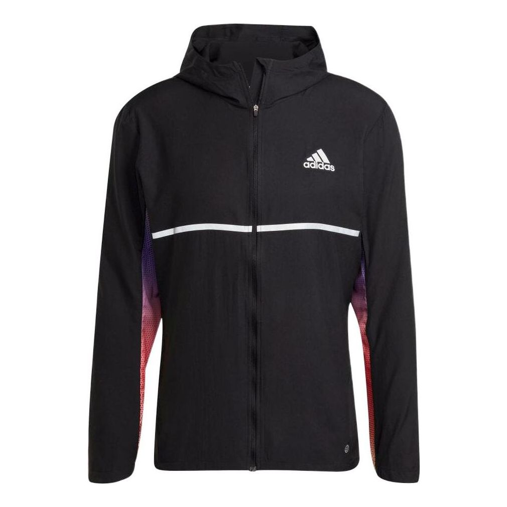 adidas Own the Run Colorblock Jacket Logo H61159