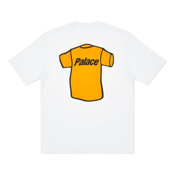 PALACE Cartoon Printing Pattern Short Sleeve Unisex White PAL-FW20-306