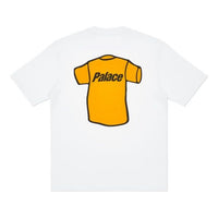 PALACE Cartoon Printing Pattern Short Sleeve Unisex White PAL-FW20-306