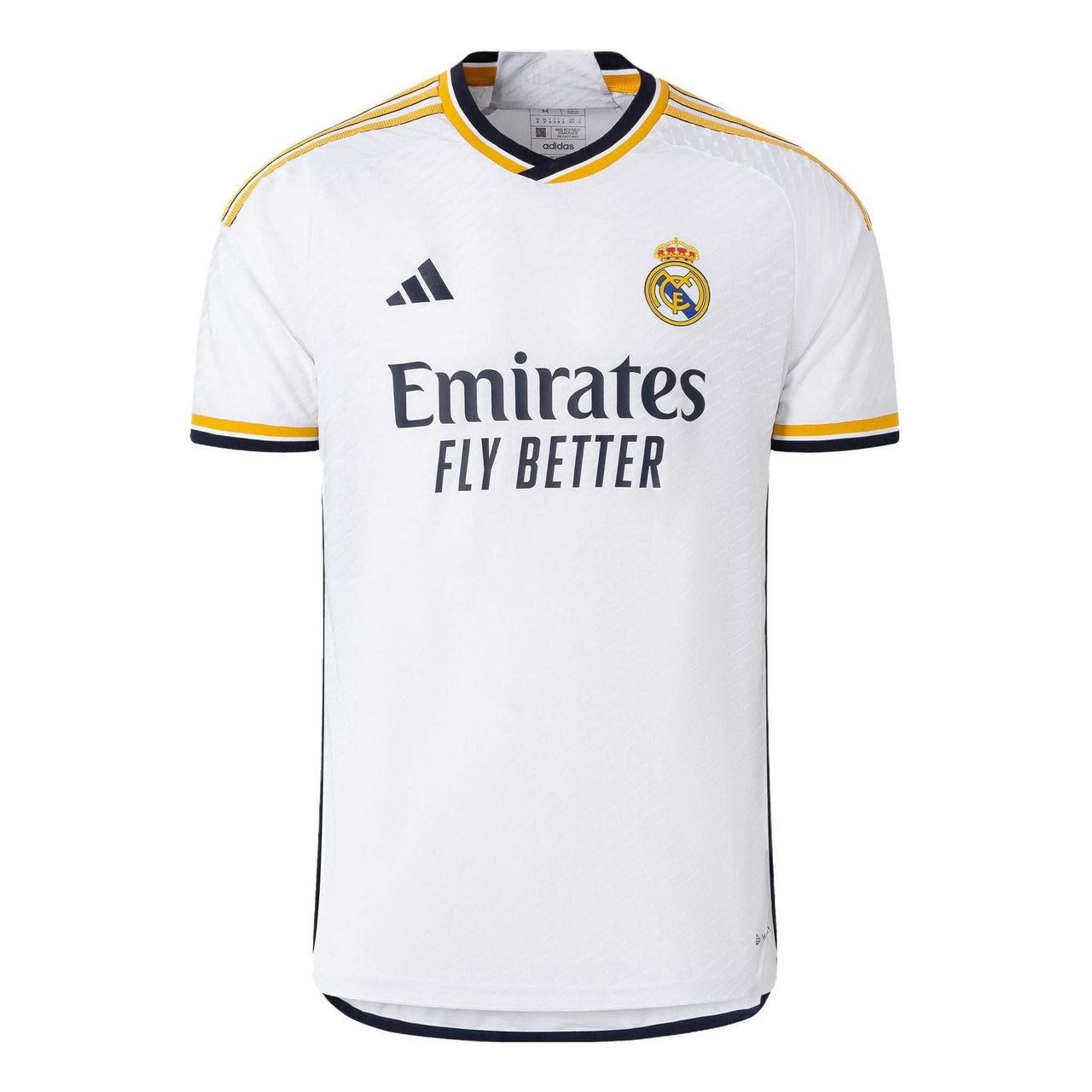 adidas Real Madrid 23/24 Home Authentic Jersey Asia Sizing 'White' IA5139