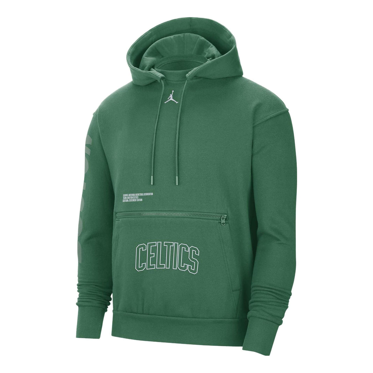 Air Jordan Boston Celtics Courtside Statement Edition NBA Fleece Pullover Hoodie 'Green' DR6998-312