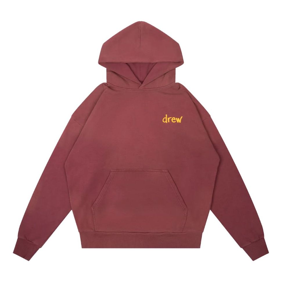 Drew House Scribble Hoodie 'Burgundy' DR-FW22-669