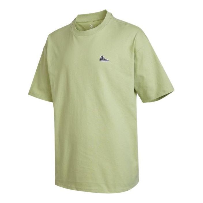 Converse Chuck Taylor Shoe Patch T-Shirt Asia Sizing 'Green' 10020931-A18