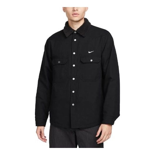 Nike SB Padded Flannel Skate Jacket 'Black' DQ6328-010