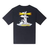 Converse Lighthouse T-shirt Asia Sizing 'Black' 10024760-A01