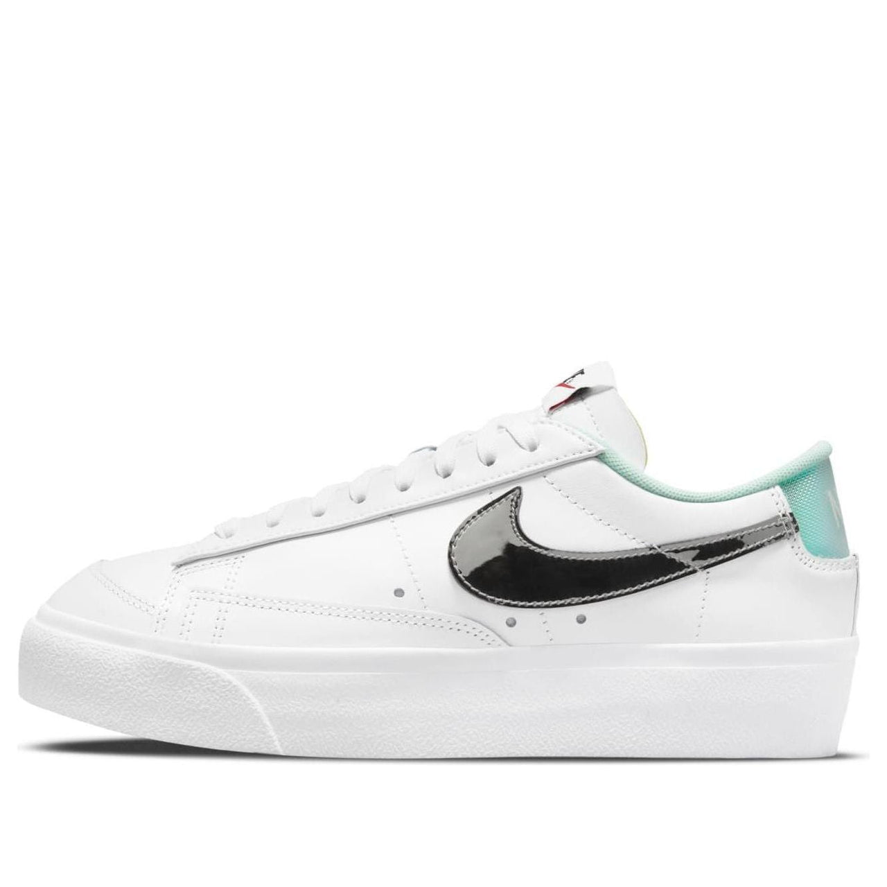 (WMNS) Nike Blazer Low Platform 'White Mint Foam' DQ7654-100