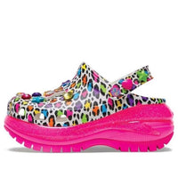Crocs x Lisa Frank Mega Crush Clogs 'Pink Multi' 207735-6QQ