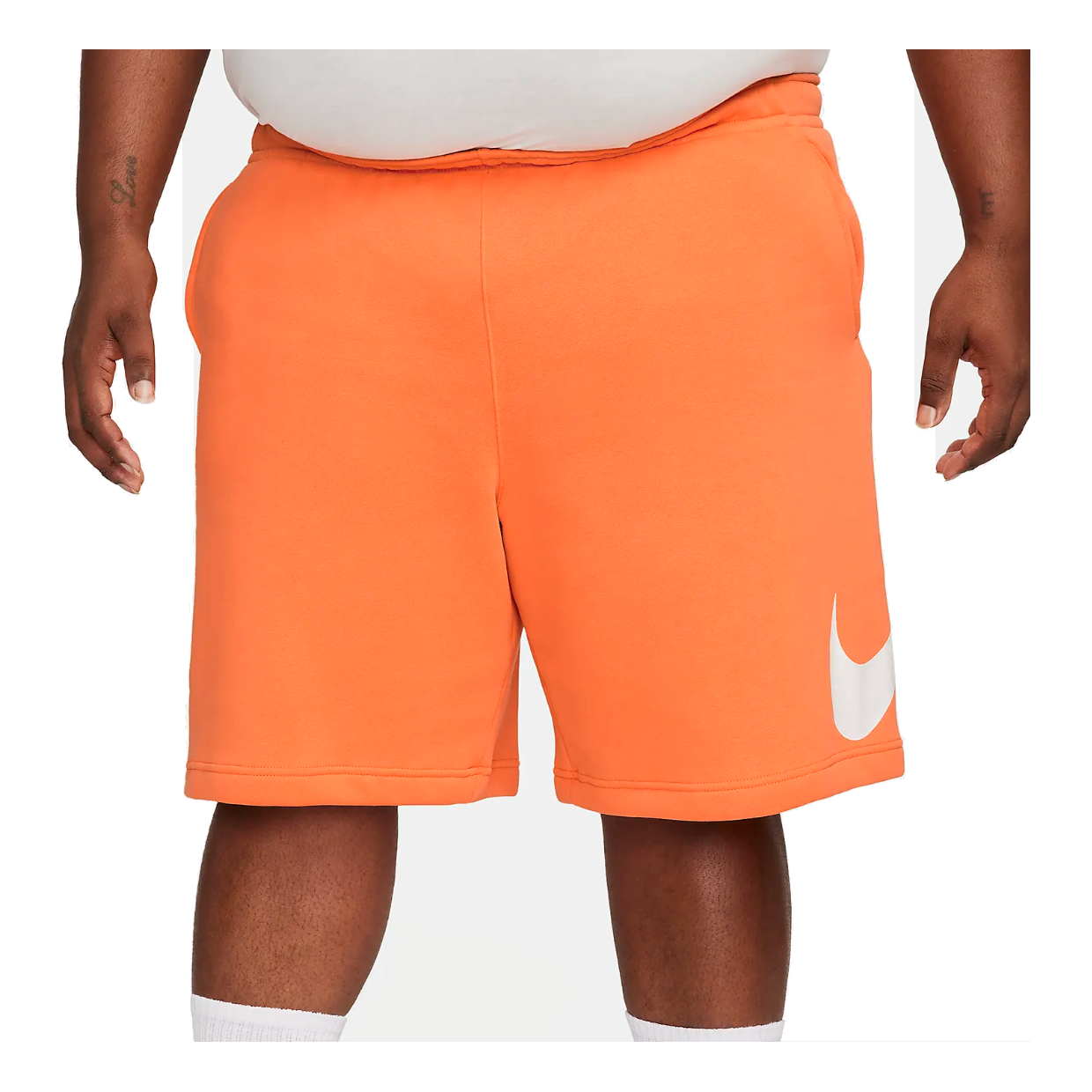 Nike Sportswear Club Graphic Shorts 'Orange' BV2721-885