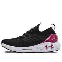 (WMNS) Under Armour HOVR Phantom 2 'Black White Purple' 3023660-001