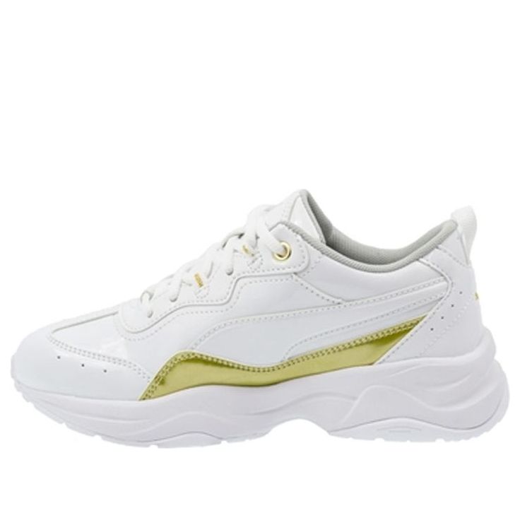 PUMA Cilia Patent Running Shoes White 371629-01