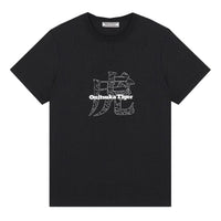 Onitsuka Tiger Graphic T-shirt 'Black' 2181A686-001