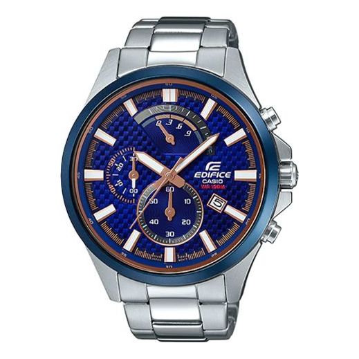 CASIO EDIFICE Series Leisure Fashion Men's Mens Blue Analog EFV-530DB-2AV