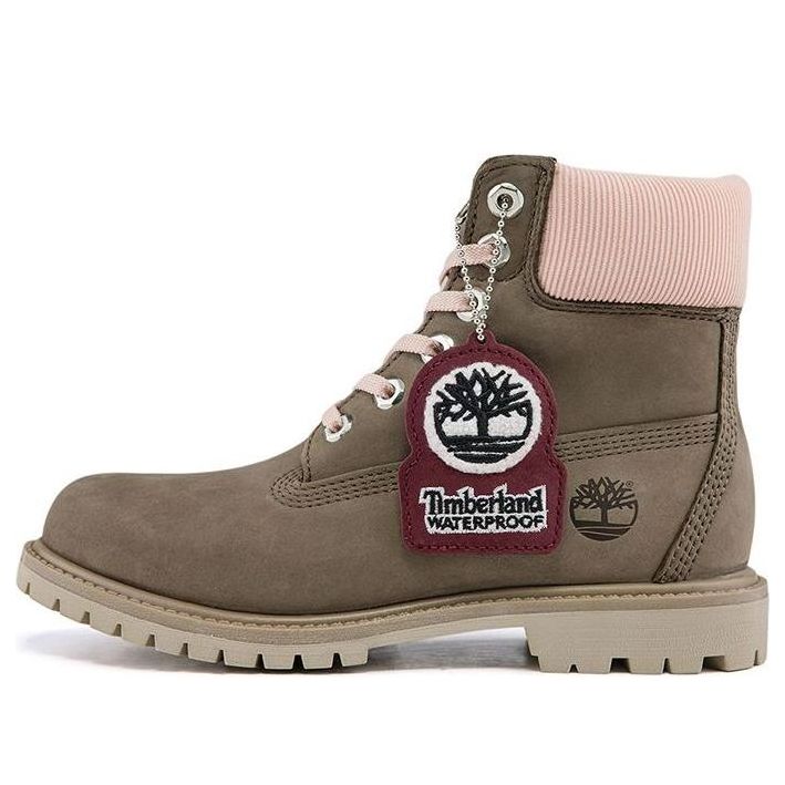 (WMNS) Timberland Premium 6 Inch Waterproof Boot 'Olive Nubuck' A2J5WW