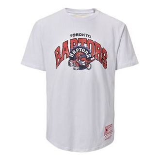 Mitchell & Ness Unisex NBA Toronto Raptors Printed Tee White MN13S28-TOR-WHITE