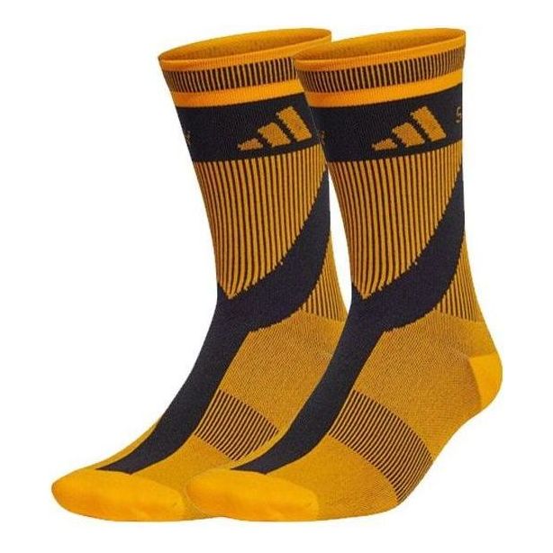 (WMNS) adidas by Stella McCartney Crew Socks 'Orange' HY4058