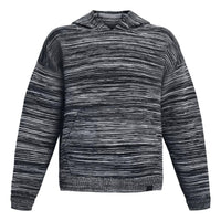 Under Armour RUSH IntelliKnit Hoodie 'Black White' 1376634-012