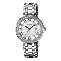 CASIO Waterproof SilverWhite Analog SHE-4034D-7AU