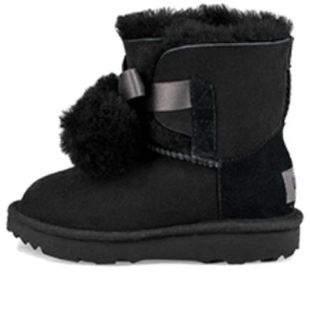 (PS) UGG Gita Snow Boots Black 1017403T-BLK
