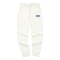 (WMNS) Skechers x SpongeBob SquarePants Logo Printed Casual Pant 'White Black' L222W082