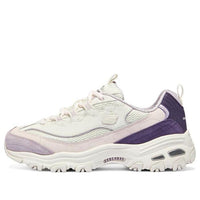 (WMNS) Skechers D'Lites 1.0 Shoes 'White Purple Pink' 896283-WPR
