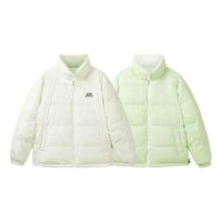 Skechers Sports Reversible Waterproof Warm Down Jacket 'White Green' L422U067-0074