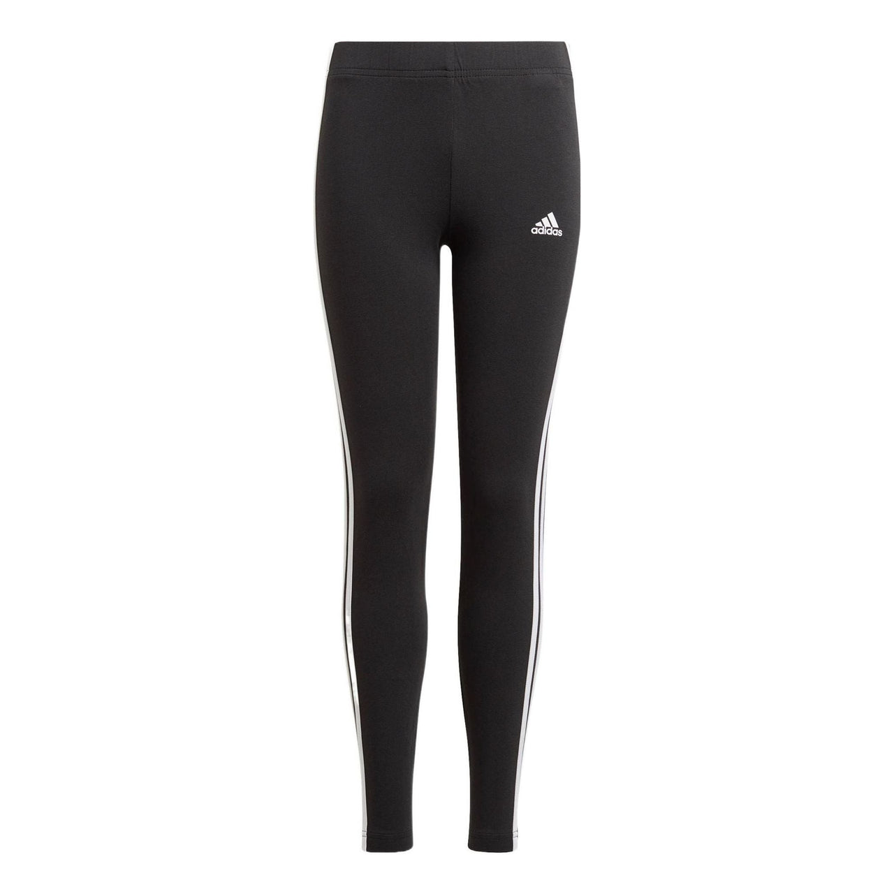 (GS) adidas G 3s Leg Logo Stripe Printing Straight Training Sports Pants/Trousers/Joggers Girls Black GN4046