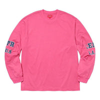 Supreme Cutout Sleeves L/S Top 'Pink Navy' SUP-FW20-026