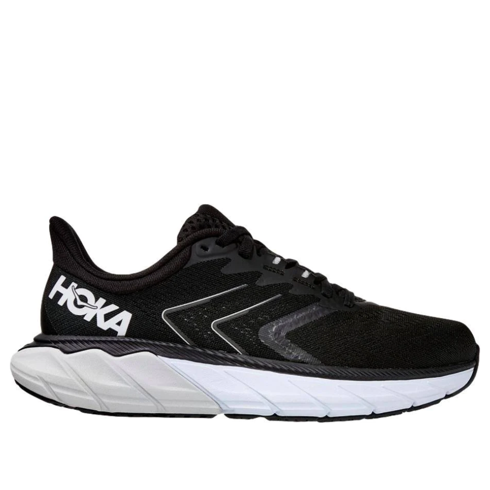 (WMNS) HOKA ONE ONE Arahi 5 'Black White' 1115012-BWHT