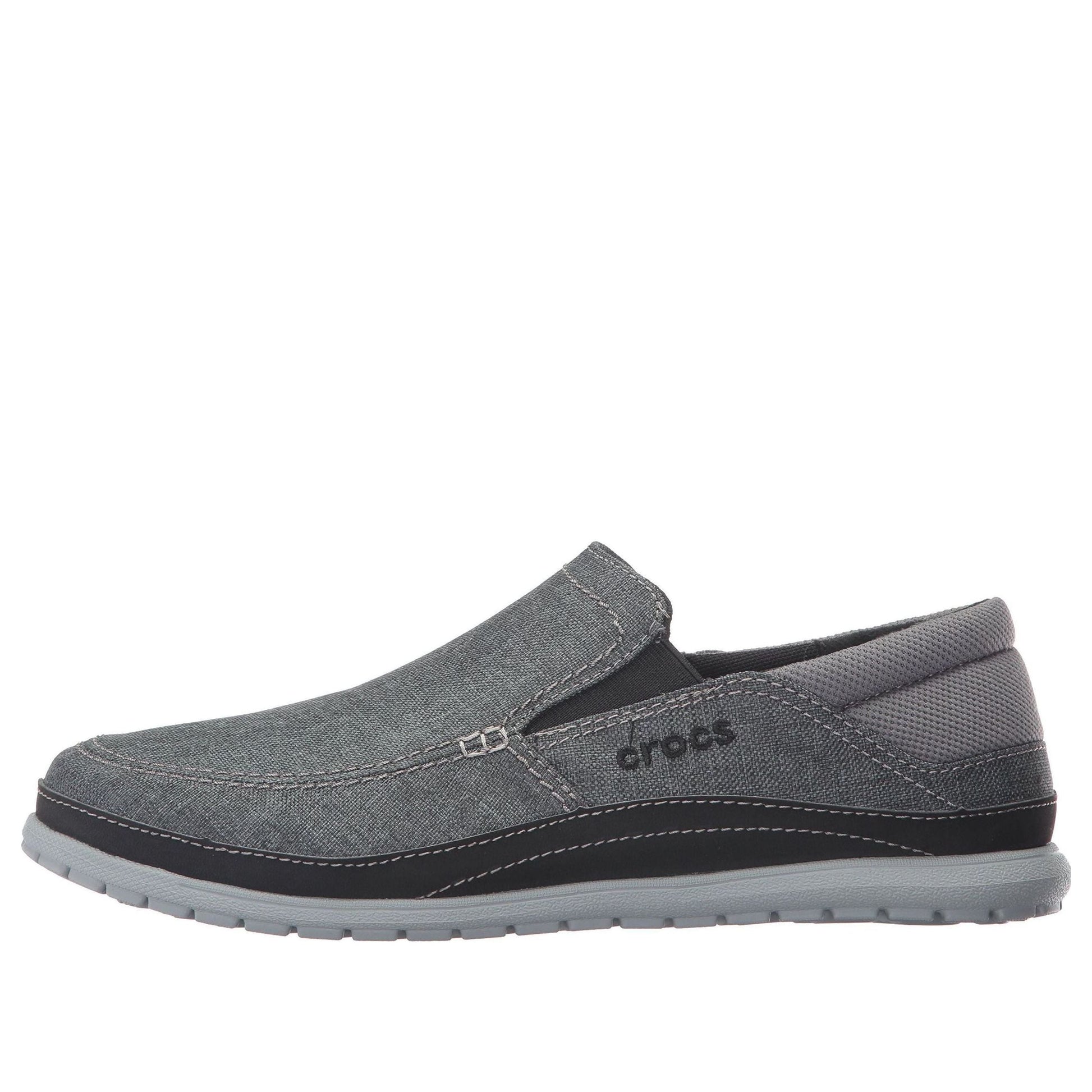 Crocs Santa Cruz Playa Slip-On Shoes 'Dark Grey' 204835-03L