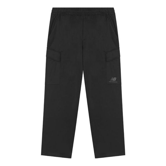 New Balance Logo Cargo Pants Asia Sizing 'Black' AMP31333-BK
