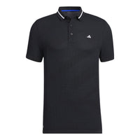 adidas Primeknit Side Seamless Polo Shirt 'Black' HS6881