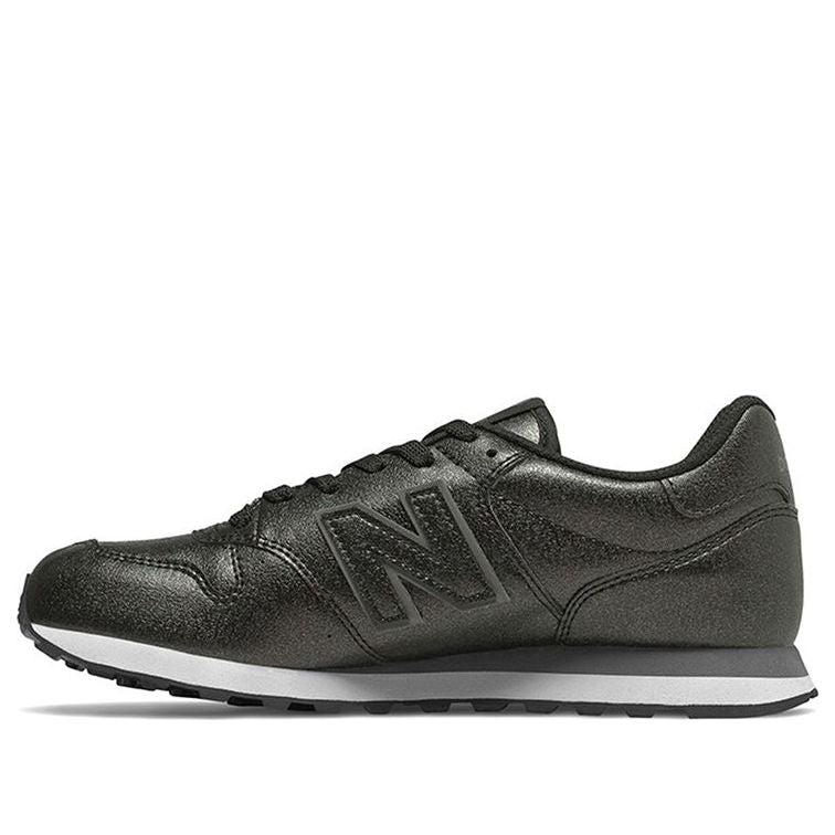 (WMNS) New Balance 500 'Black Leather' GW500MTK