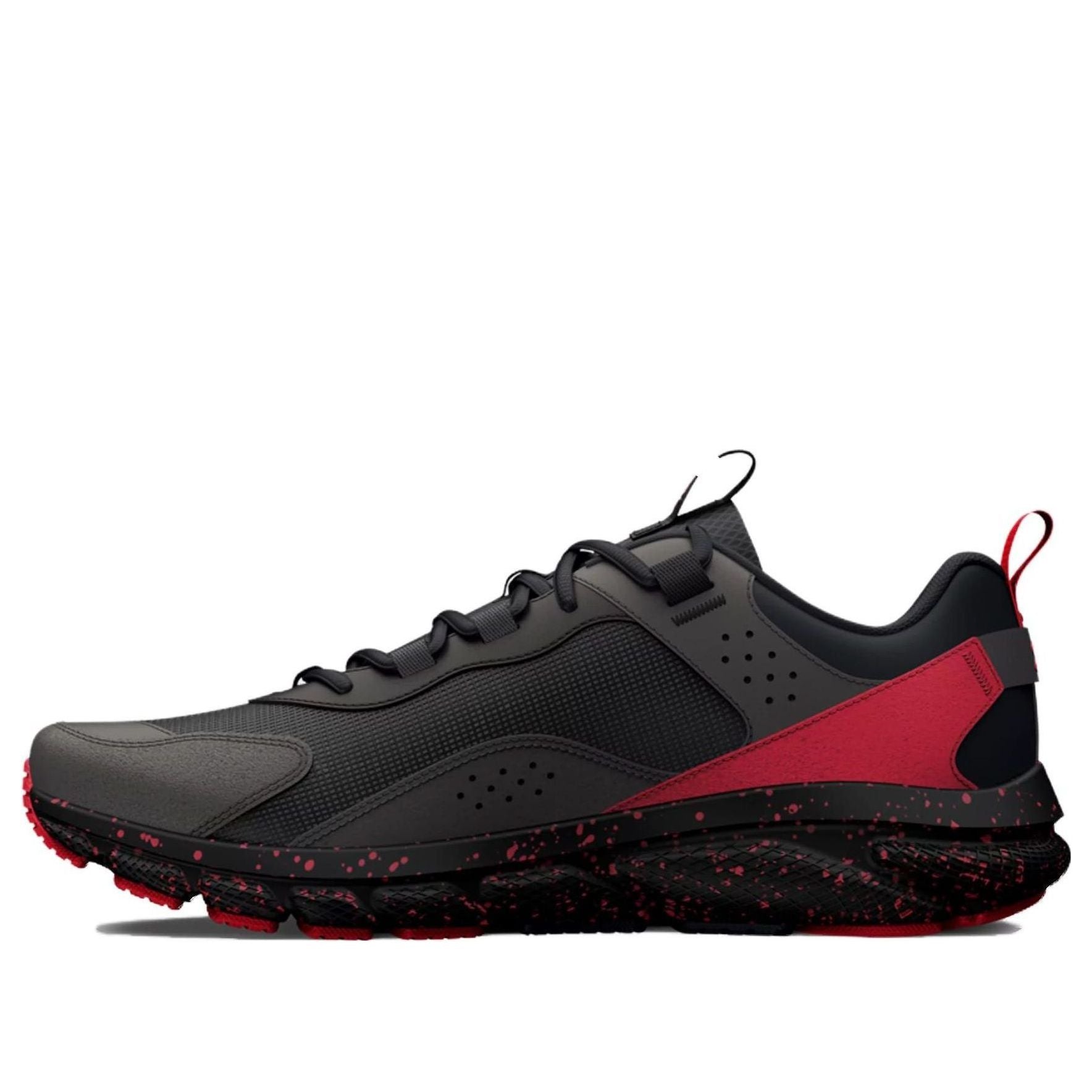 Under Armour Charged Verssert 'Speckle - Jet Grey Red' 3025750-106
