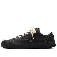 Maison MIHARA YASUHIRO PAST Sole 6 - Hole Leather Low-top Sneaker 'Black' S09FW202-BLKBLK