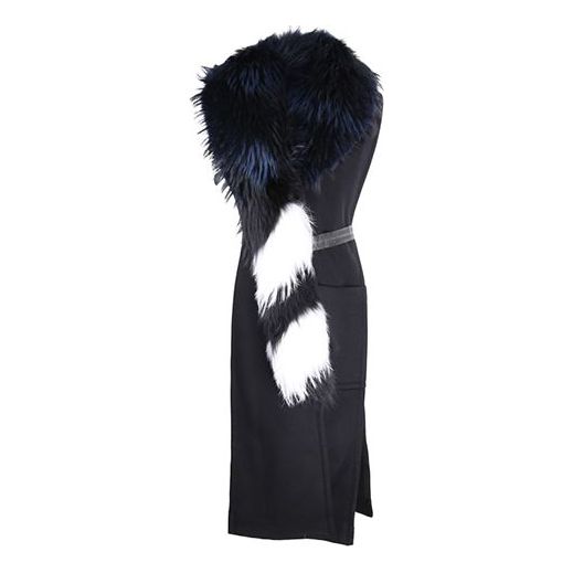 (WMNS) Off-White Sleeveless Large Slim Fit Version Black OWEA138E18A640611001