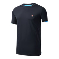 FILA Athletics Logo Printing Short Sleeve Royal blue A11M023110F-NV