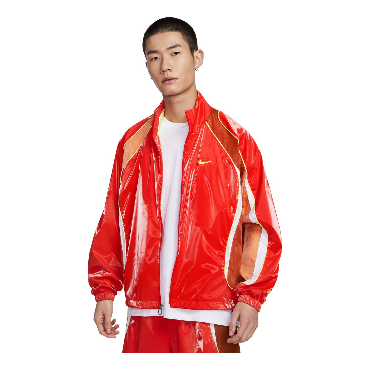 Nike x Project F.R.O.G. Tracksuit Jacket Asia Sizing 'Light Crimson Dark Russet' HJ3291-696