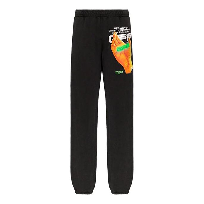 Off-White SS20 Hand Logo Jogging Trousers OMCH020R20E300131088
