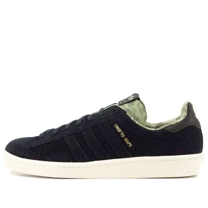 adidas x A Bathing Ape x Undefeated Campus 80s 'Black' Q34750