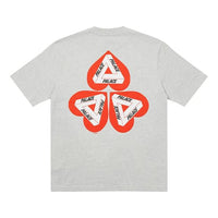PALACE Heart Shape Tri-FERg Pattern Short Sleeve Unisex Gray P20TS107