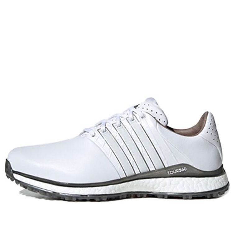 adidas Tour360 XT-SL Spikeless 2.0 Wide Golf Shoes 'Cloud White Dark Silver Metallic' EG4884