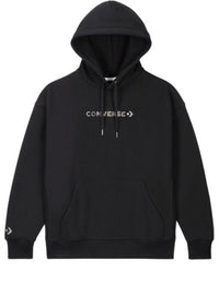 Converse Gold Standard Hoodie with Swarovski Crystals Asia Sizing 'Black' 10027137-A01