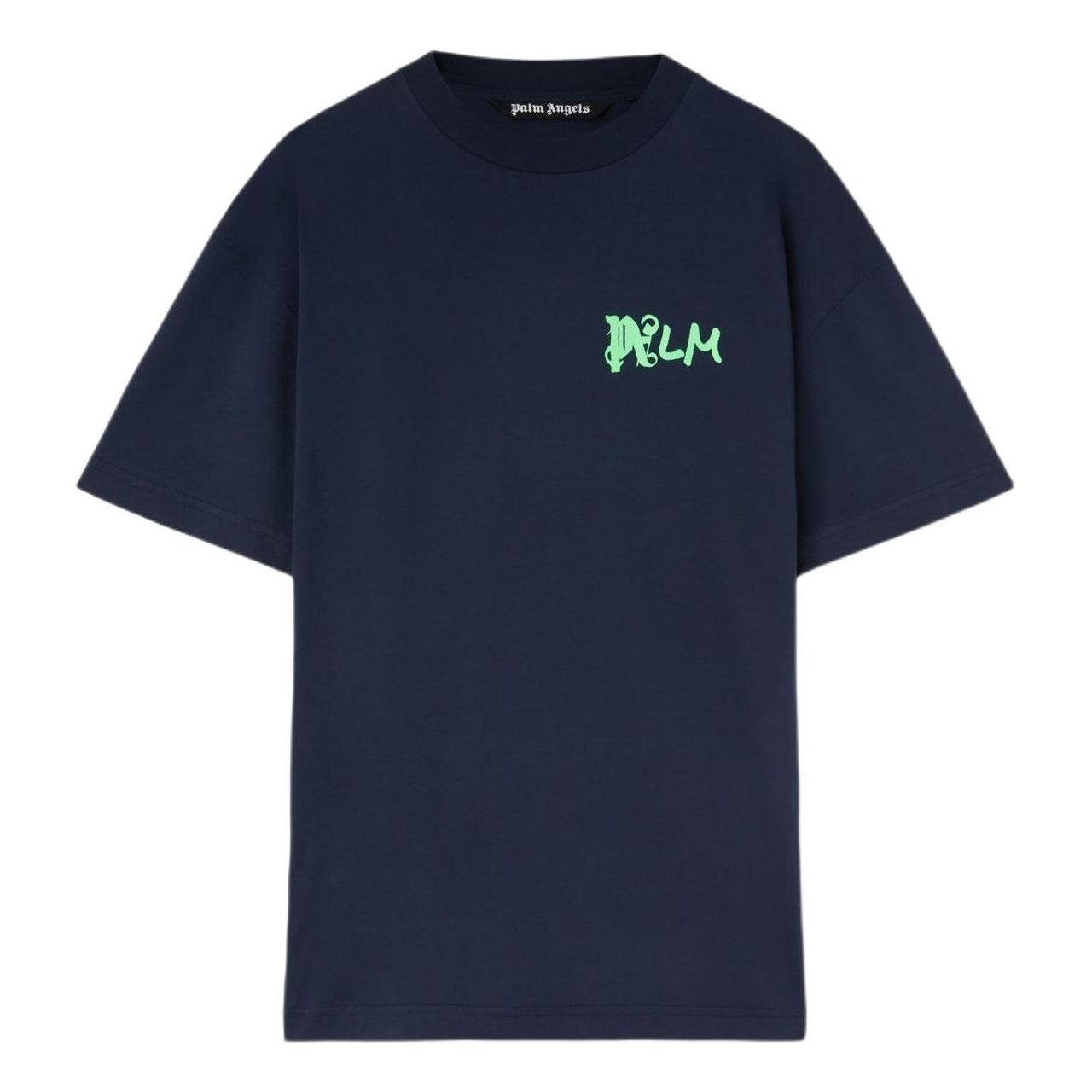 Palm Angels I Am Lost T-Shirt 'Navy Blue' PMAA072S24JER0044670