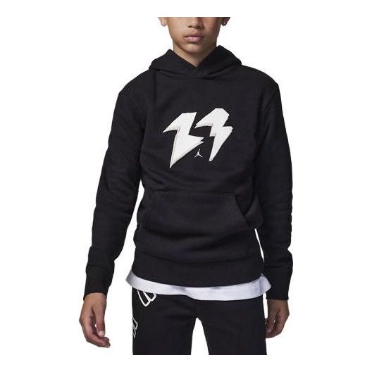 (GS) Air Jordan Flight MVP Hoodie 'Black' 95C501-023