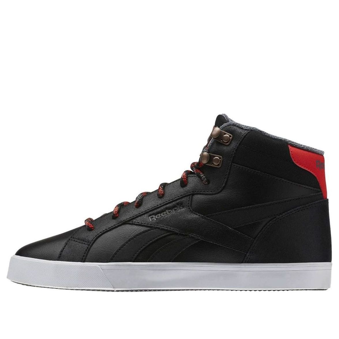 Reebok Royal Complete Pure Black Skate Shoes AR0486
