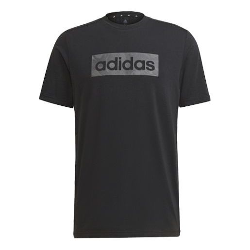 adidas Universal Graphic T-Shirt 'Black' GV5189