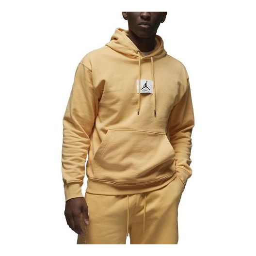 Air Jordan Flight Fleece Pullover Hoodie 'Gold' DQ7338-251